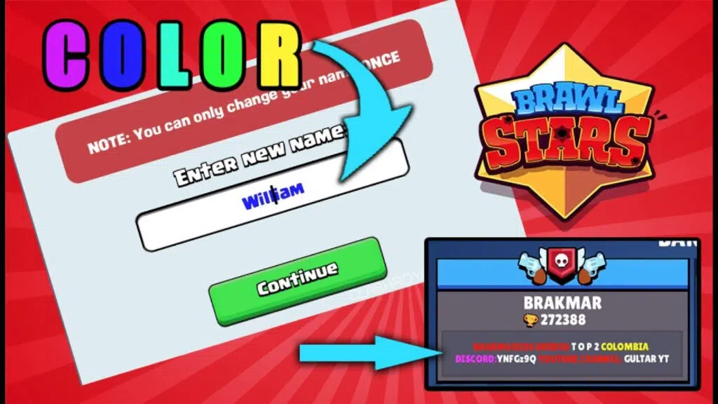Cómo cambiar el color de tu nombre en Brawl Stars