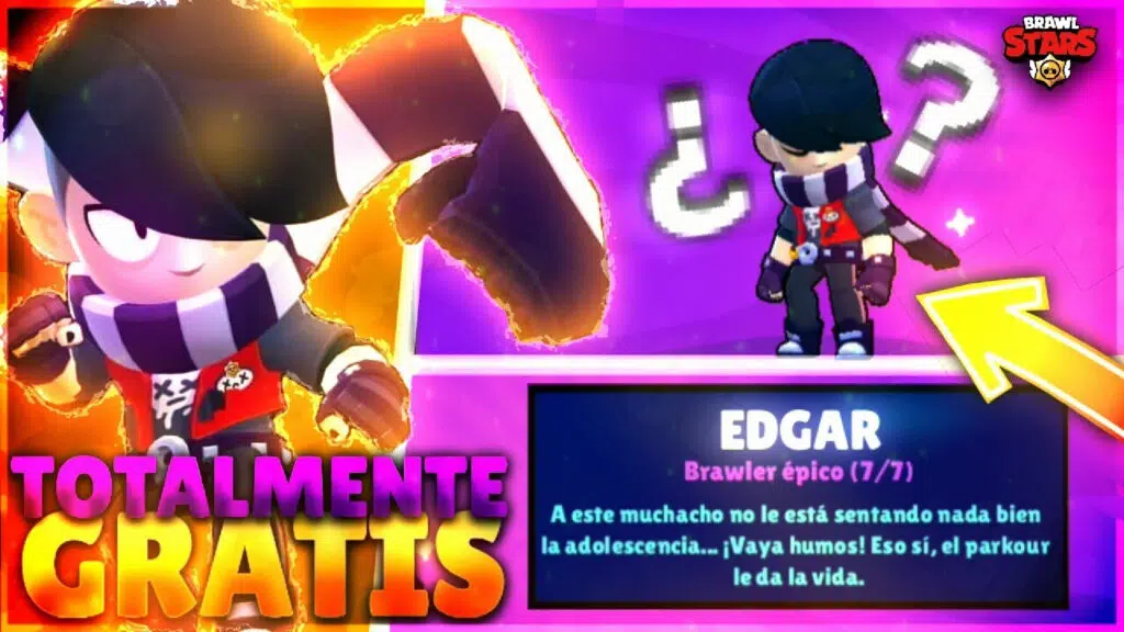 Cómo conseguir a Edgar en Brawl Stars Gratis