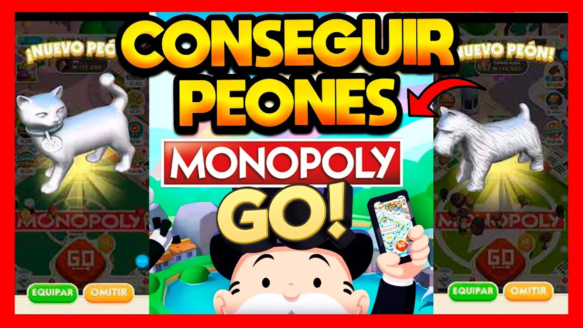 Cómo desbloquear peones en Monopoly Go