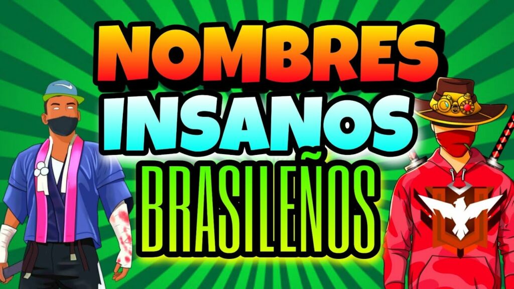 Los mejores nombres brasileños para Free Fire 🇧🇷