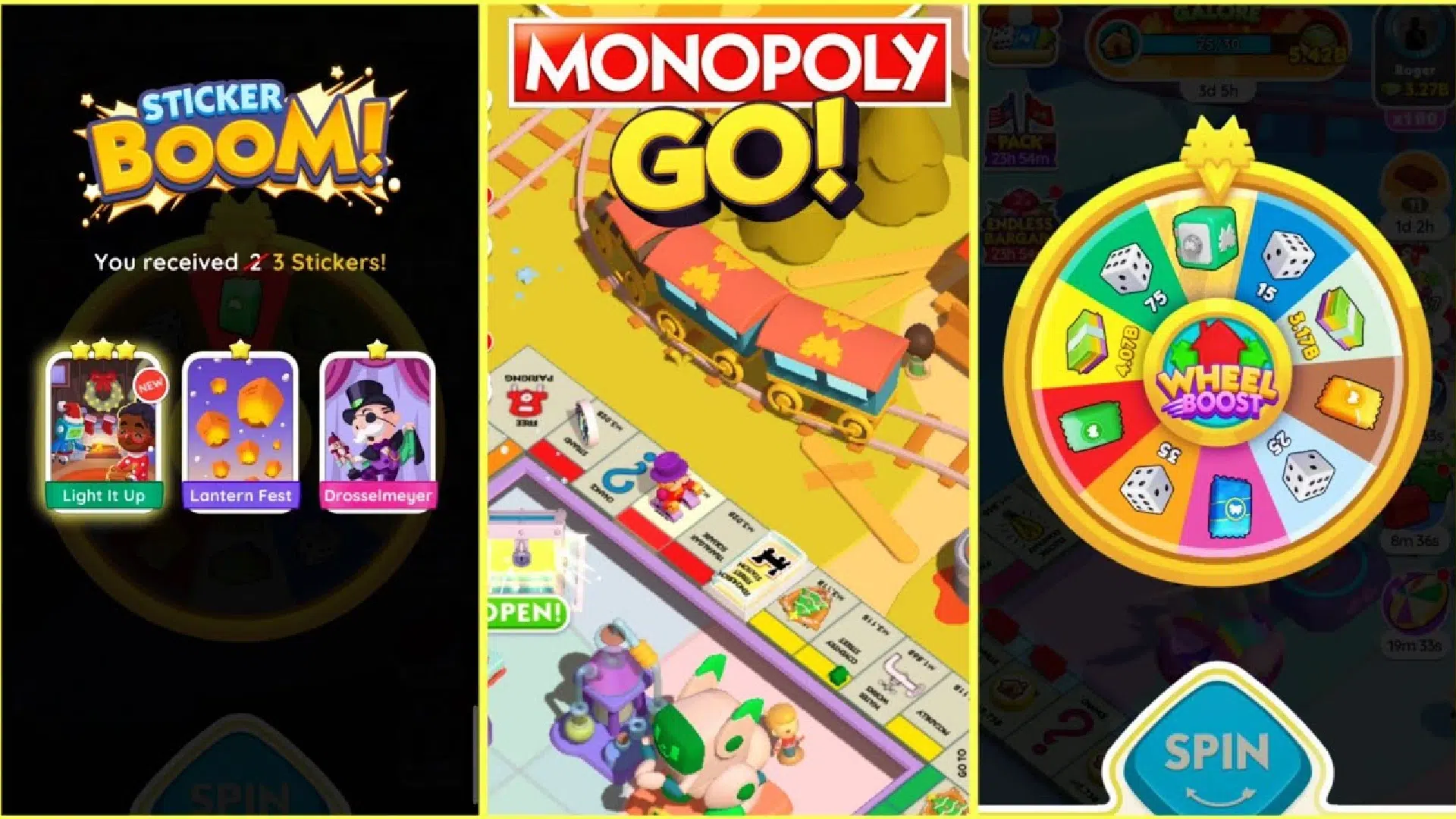 Rueda Set de Color en Monopoly Go
