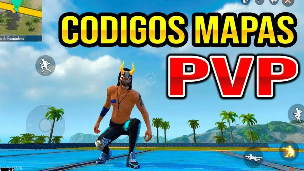 códigos de crea tu mapa free fire para pvp