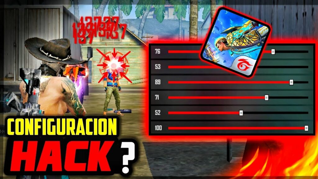 hacks para free fire para pegar todo rojo