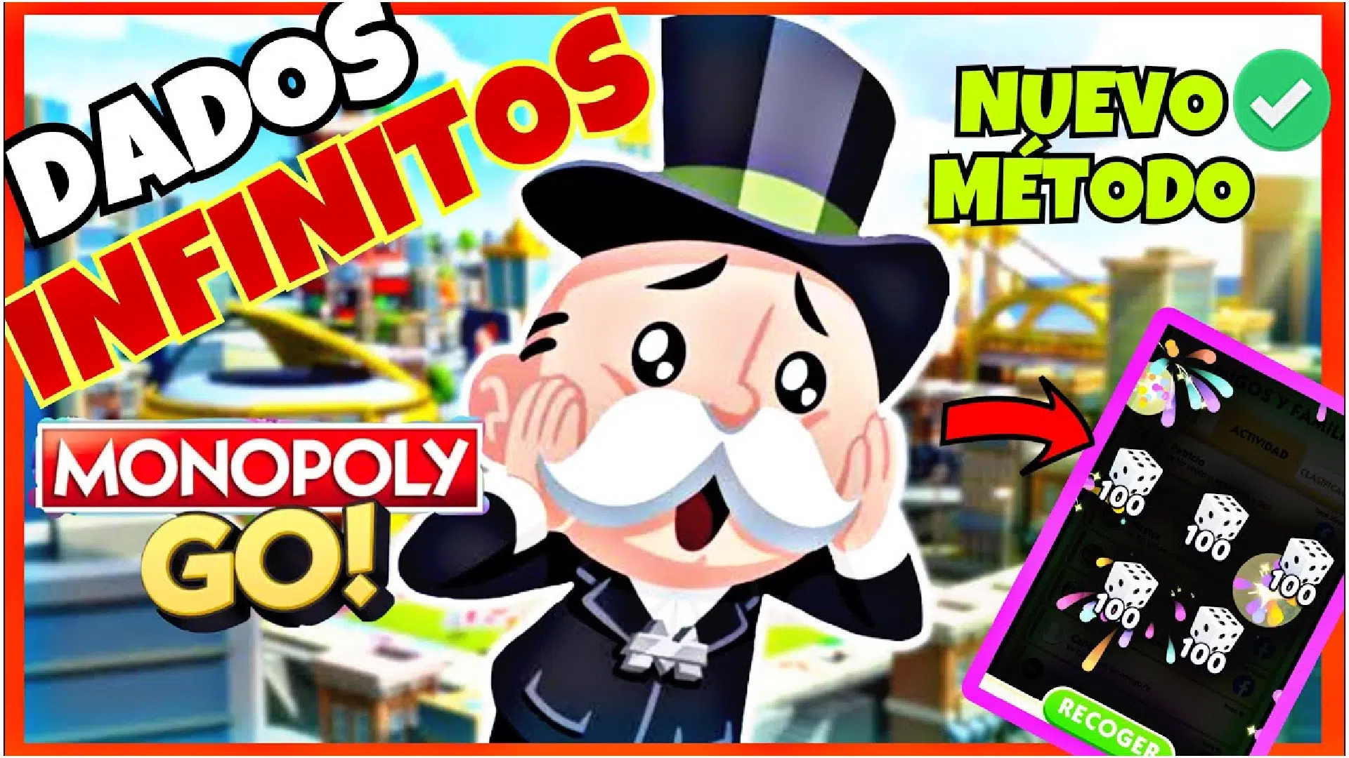 tiradas de dados infinitos en Monopoly Go